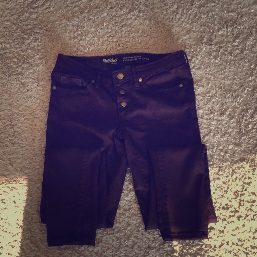 Purple skinnies